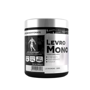 Bote de creatina Levro Mono 300g Kevin Levrone Signature Series 66 servicios