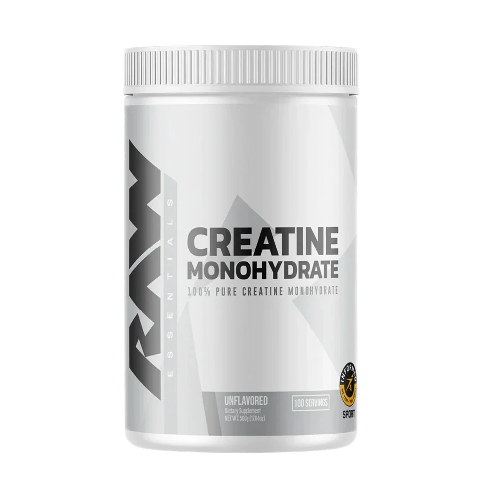 Creatina RAW Nutrition 510g | Monohidrato 100 Servicios - Cuenca