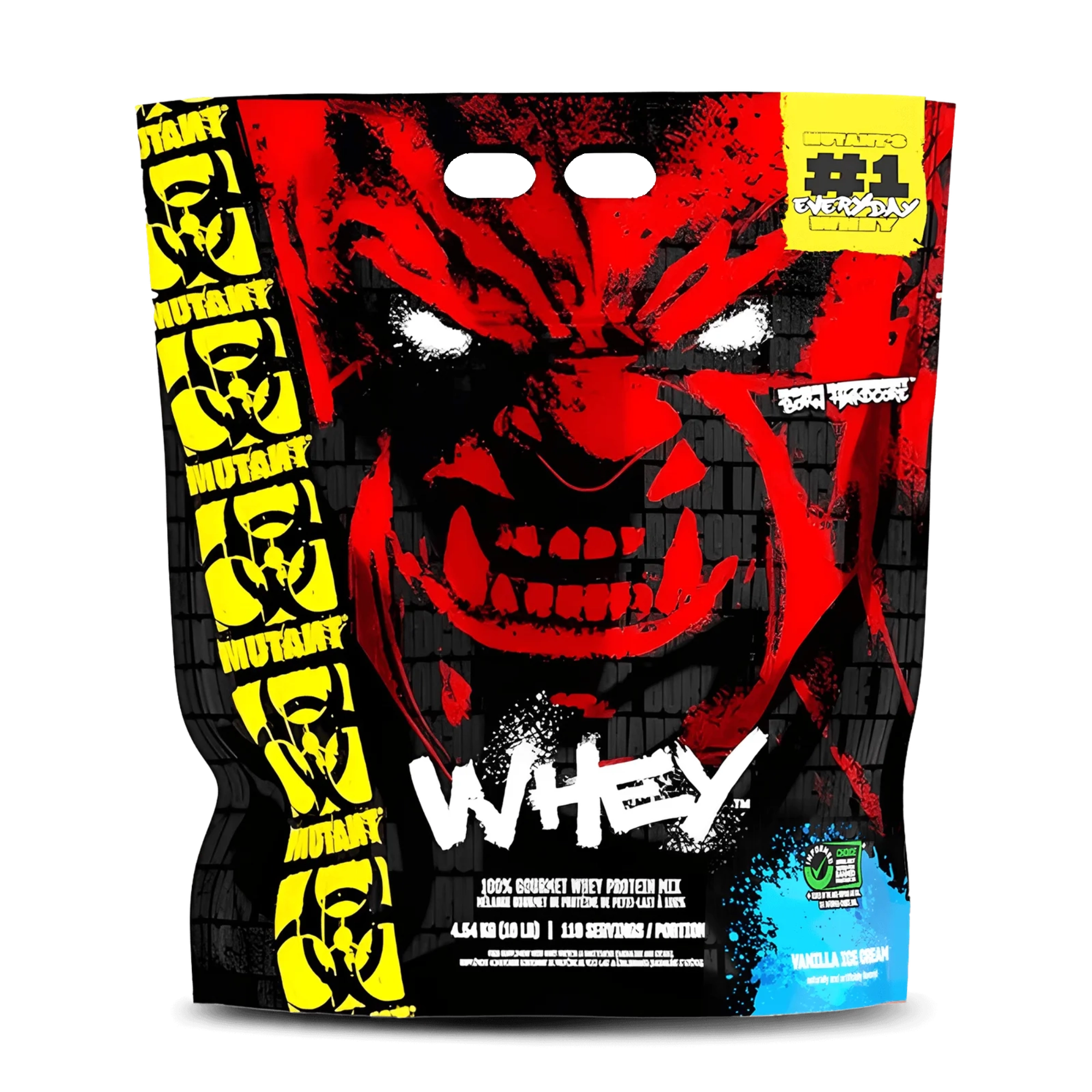 Mutant Whey 10lbs Vainilla | 120 Servicios - Cuenca