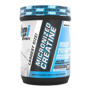 Tarro de creatina micronizada BPI Sports Micronized Creatine de 1000g y 200 servicios
