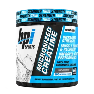 Creatina BPI Sports Micronized Creatine 300g 60 servicios