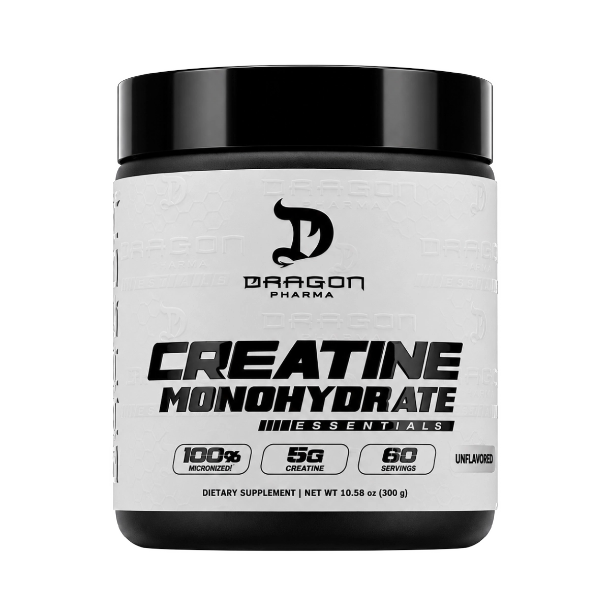 Creatina Dragon Pharma Creatine 300g 60 servicios