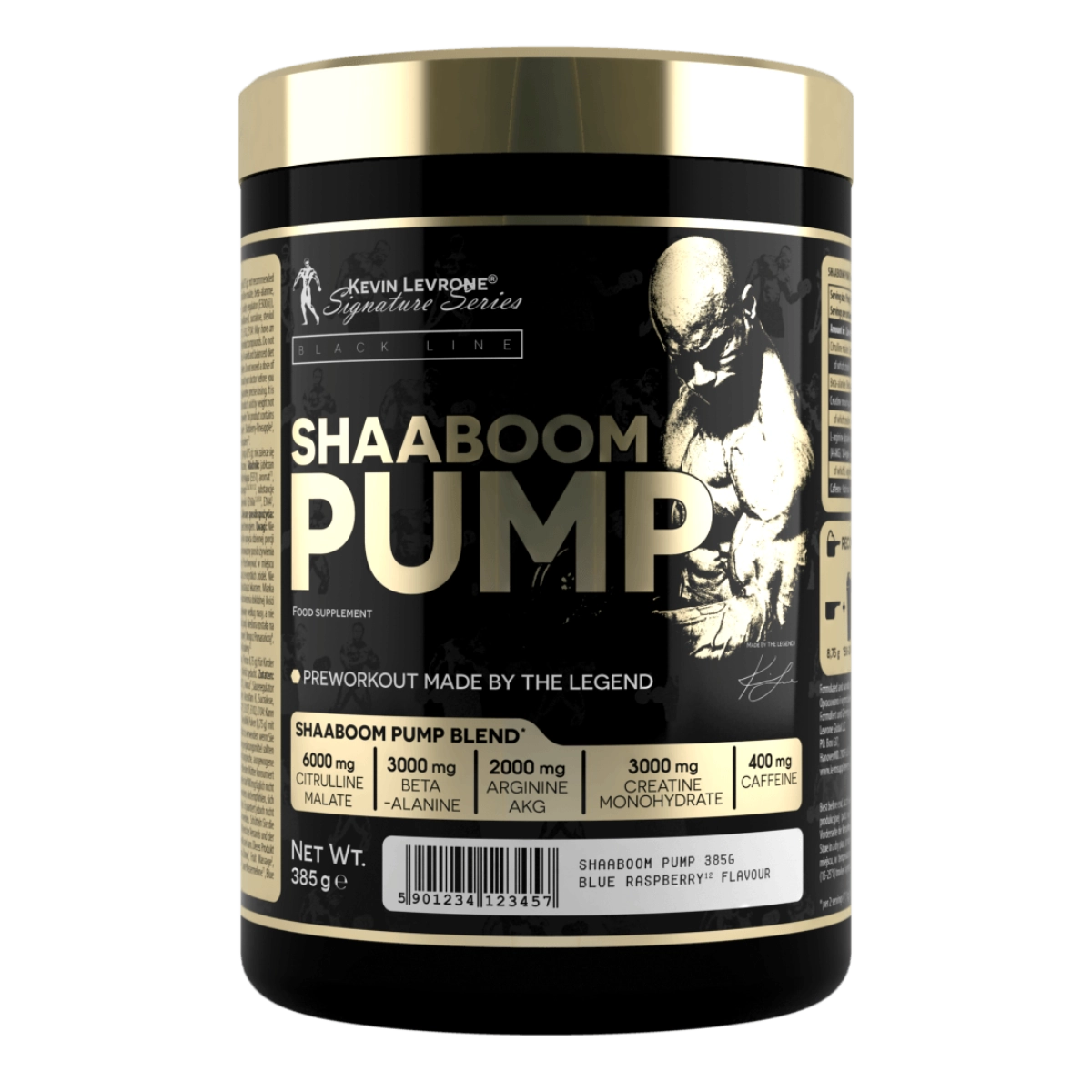 Pre entreno Kevin Levrone Shaaboom Pump Fruit Punch 44 servicios