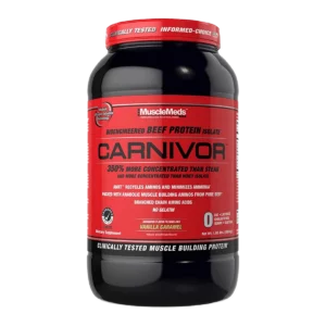 Proteína Carnivor Beef Protein Isolate 2 lbs Vainilla Caramel MuscleMeds